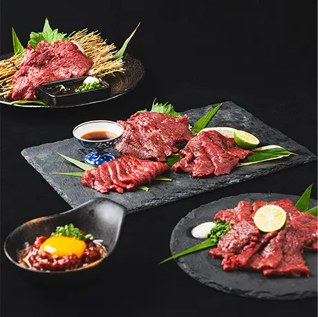 黒毛和牛・馬刺し専門店 ミートプロ鈴木のお試し商品カテゴリ画像