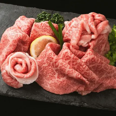 黒毛和牛・馬刺し専門店 ミートプロ鈴木のA5 富士厳選和牛 3種 しゃぶしゃぶ・すき焼きセット商品画像