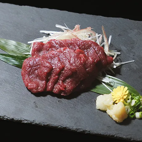 黒毛和牛・馬刺し専門店 ミートプロ鈴木の馬肉上カテゴリ画像