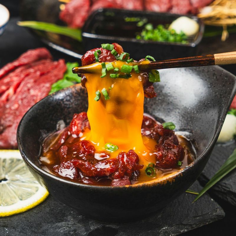  御殿場高原 馬刺し　ユッケ