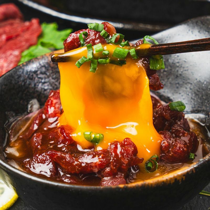  御殿場高原 馬刺し　ユッケ