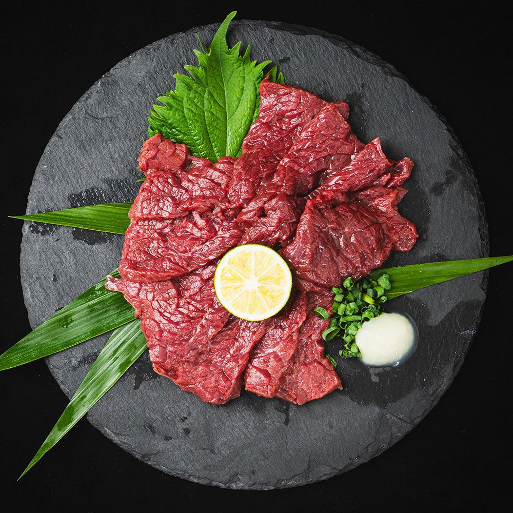 御殿場高原 馬刺し【上】　スライス