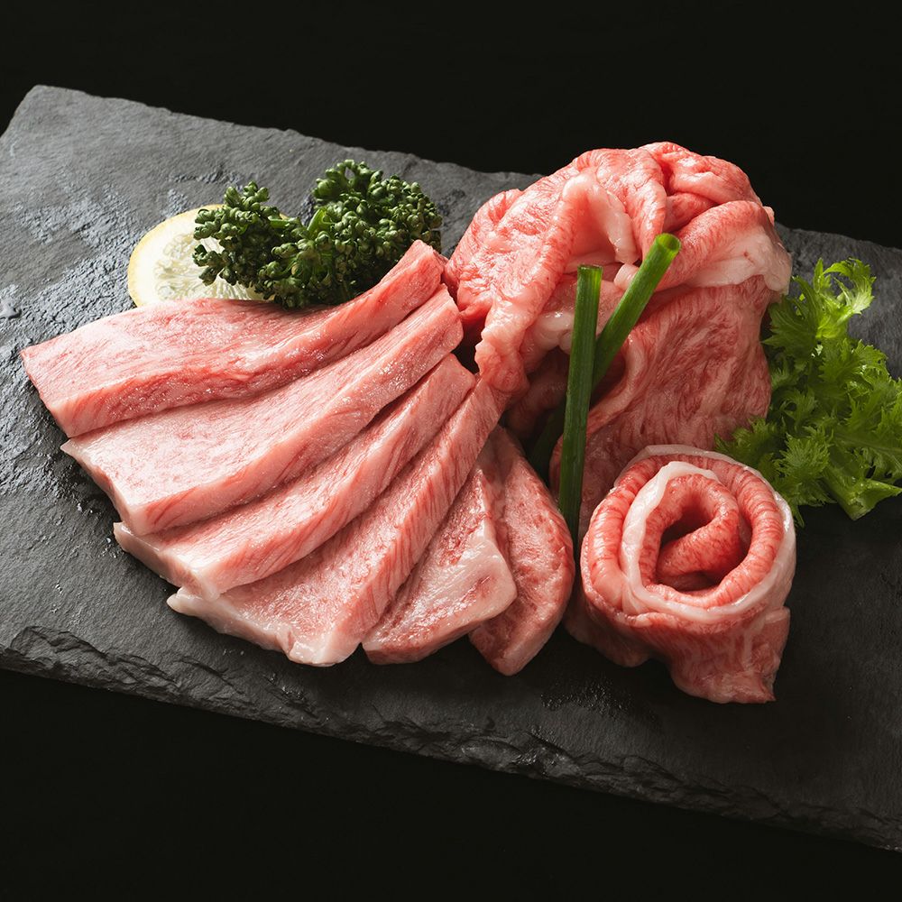 A5　富士厳選和牛 ロース焼肉・すき焼きセット