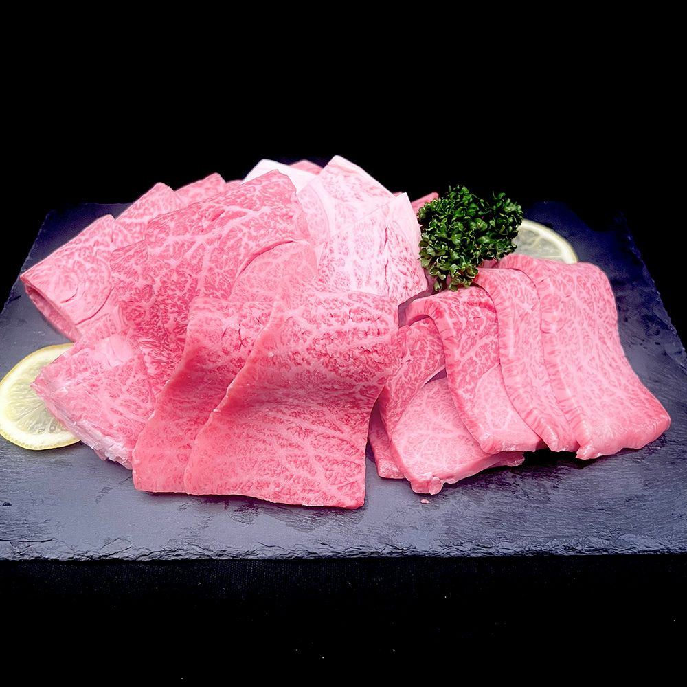 A5　富士厳選和牛 4種 焼肉盛り合わせセット（肩ロース・ロース・カルビ・モモ)