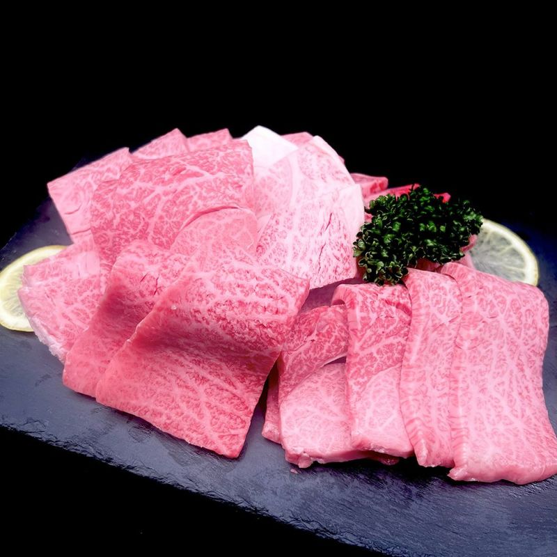 A5　富士厳選和牛 4種 焼肉盛り合わせセット（肩ロース・ロース・カルビ・モモ)