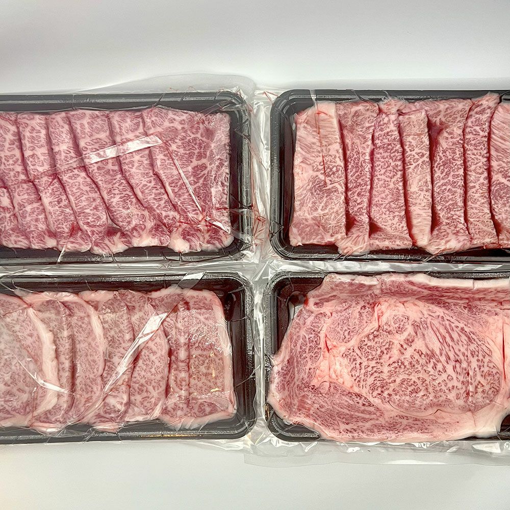 黒毛和牛・馬刺し専門店　ミートプロ鈴木のお試し４種焼肉盛合せセット商品画像
