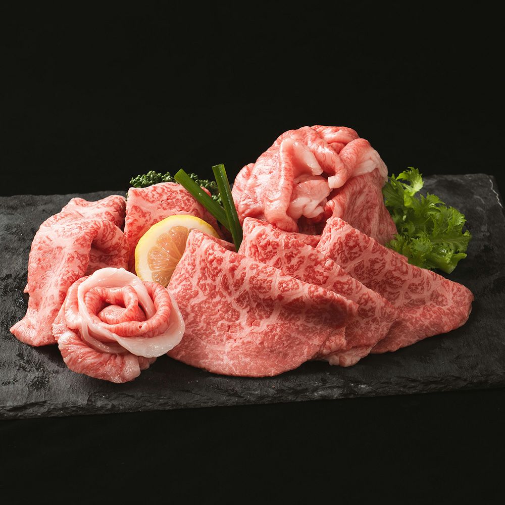 【初回限定 送料無料】A5　お試し 富士厳選和牛 3種 しゃぶしゃぶ・すき焼きセット 300g (肩ロース・ロース・モモ)